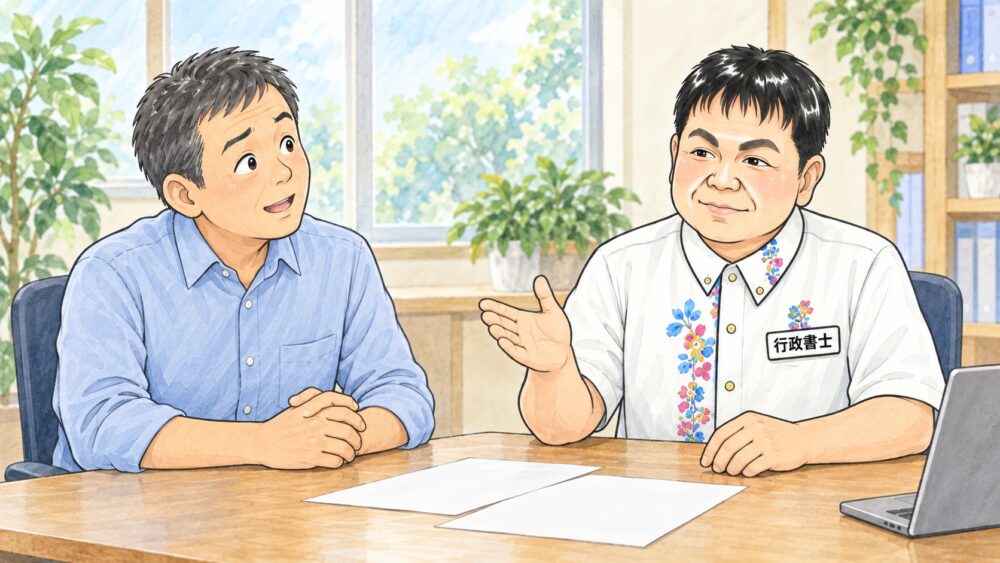 相続分の放棄についての相談風景