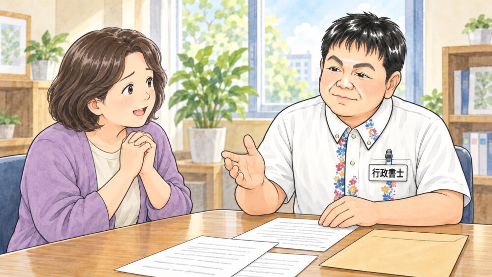 相続人代表者指定届についての相談風景